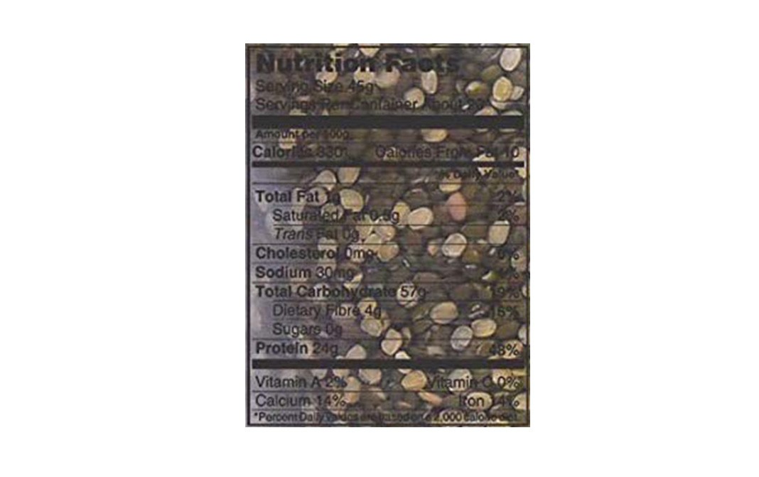 Bytewise Organic Moong Split Chilka (Green Gram Split)   Pack  500 grams